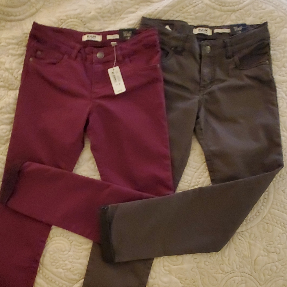 2 pairs of Rumm skinny pants (size 8)